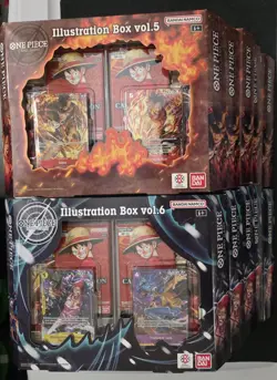 One Piece Card Game Illustration Box Vol. 5 & Vol. 6 - LOT OF 10 - Image 2