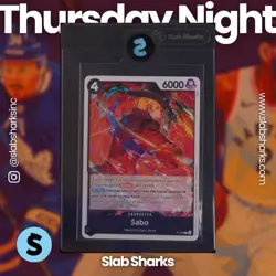 2025 ONE PIECE PROMO CARDS #P-105 SABO STORE TOURNAMENT VOL.4 - Image 1