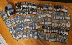 Magic The Gathering MTG Collection Rares Foils Commons Uncommons Many In Sleeves - Image 1