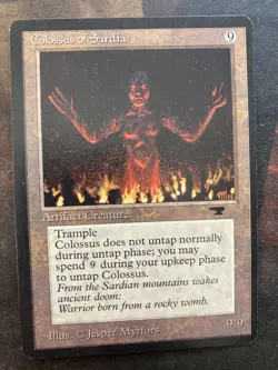 *** ANTIQUITIES Colossus of Sardia *** NM-Mint - DUTY FREE - MtG Magic - Image 1