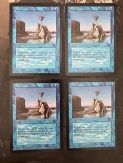 *** BETA Twiddle x4 *** NM Clean! - Vintage MtG Magic - Image 1
