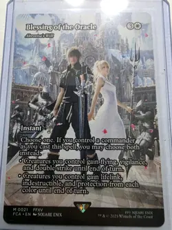 MTG - Blessing of the Oracle - Final Fantasy - Akroma's Will 0021 Mythic - Image 2