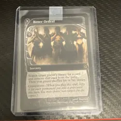 Wizards of the Coast Bitter Ordeal Future Sight Sorcery Black #80 EN Regular - Image 1