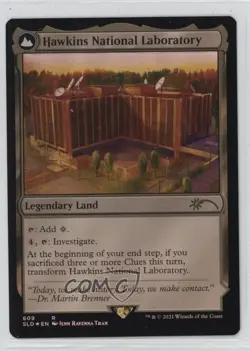 Stranger Things Hawkins National Laboratory The Upside Down Foil Magic #609 - Image 1