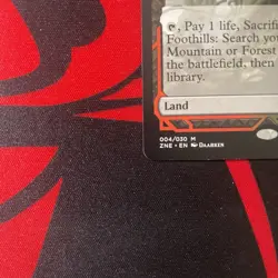 MTG Zendikar Rising Wooded Foothills 004/030 - Image 5