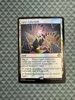 MTG Ugin’s Labyrinth #0233 Foil Mythic Modern Horizons 3 (MH3) - Image 1