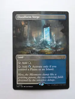 MTG Floodfarm Verge (DSK) Duskmourn: House of Horror Borderless Regular Rare 330 - Image 1