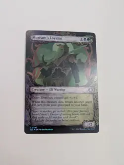 MTG - Morcant's Loyalist (Showcase Foil) - Lorwyn Eclipsed NM/M Condition - Image 1