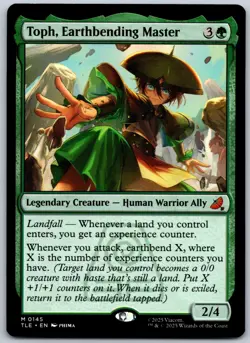 Toph, Earthbending Master M Avatar: The Last Airbender: Eternal-Legal 145 NM - Image 1