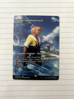 Tidus, Zanarkand Fayth - Thrasios, Triton Hero (Showcase) Final Fantasy NM MTG - Image 1