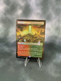 Thornspire Verge (Borderless) Duskmourn: House of Horror Foil - Image 1