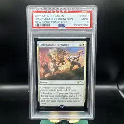 TMNT Unbreakable Formation NYCC 2025 MTG Promo Magic The Gathering Ninja Turtles - Image 1