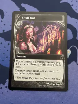 Snuff Out (Future Sight) Mystery Booster 2 Regular MTG - Image 1