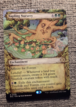SAPLING NURSERY ~ NM ~ MTG - 0328 ECL Lorwyn Showcase - Image 1