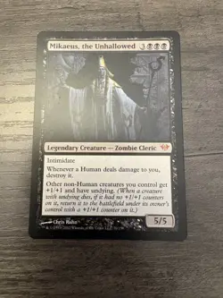 Magic the Gathering MTG Mikaeus the Unhallowed Near Mint - Image 2