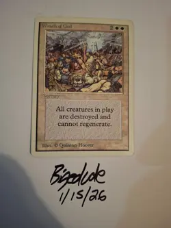 MTG Unlimited Wrath of God - See Pics for Condition - bigedude - Image 1