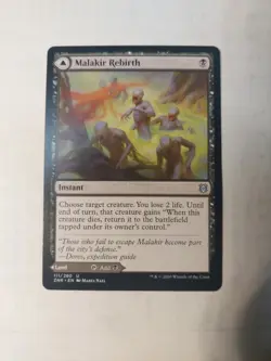 Malakir Rebirth / Malakir Mire - Zendikar Rising - MTG ZNR U 111/280 NM - Image 2
