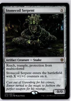 Stonecoil Serpent Throne of Eldraine Regular NM R 235/269 - Image 1