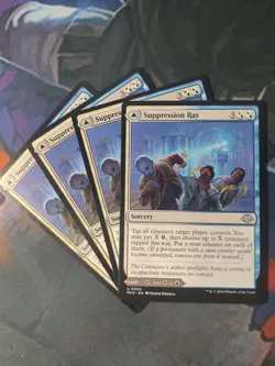 Suppression Ray x 4 | 7% Off 2+ | MH3 | NM | MTG - Image 1