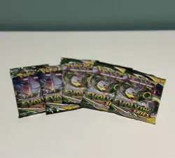 Pokemon TCG Sword Shield Evolving Skies Booster Packs, Lot of 5, New Sealed - Image 1
