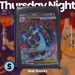 2025 POKEMON ME BLACK STAR PROMOS - MEP EN #023 MEGA CHARIZARD X EX - Image 1