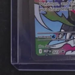 2025 POKEMON ME BLACK STAR PROMOS - MEP EN #023 MEGA CHARIZARD X EX - Image 4