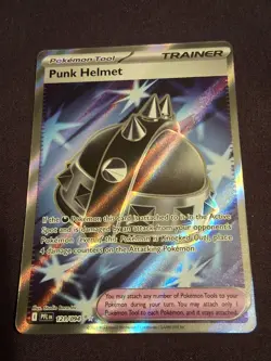 Punk Helmet 121/094 Ultra Rare Full Art Pokemon Phantasmal Flames Pack Fresh - Image 1