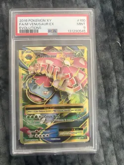 Pokemon XY Evolutions 2016 Mega M Venasaur EX 100/108 Ultra Rare English￼ - Image 1