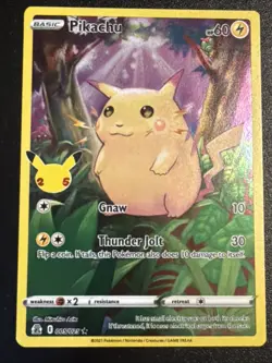 Pikachu 005/025 Celebrations Holo Pokemon 2021 - Image 1