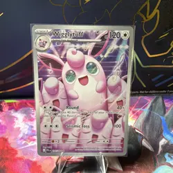 Wigglytuff - 105/094 - TCG Pokemon Phantasmal Flames - Illustration Rare NM - Image 1
