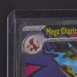 2025 POKEMON PHANTASMAL FLAMES - PFL EN #109/094 MEGA CHARIZARD X EX ULTRA RARE - Image 3