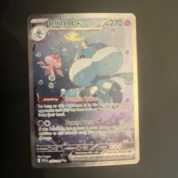 Pokemon TCG Jellicent ex 168/086 SV: White Flare Special Illustration Rare SIR - Image 1