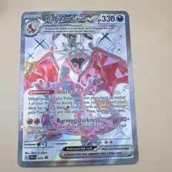 Pokemon Charizard ex 074 SVP Scarlet Violet Promo Tera Holo English 330 HP - Image 3