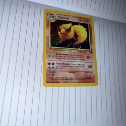Pokemon TCG Flareon Jungle 3/64 Holo Unlimited Holo Rare hp - Image 4