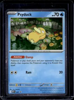 2025 Pokemon ME Black Star Promos MEP EN Psyduck #007 - Image 1