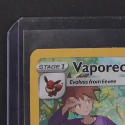 2022 POKEMON SWSH BRILLIANT STARS #TG02/TG30 VAPOREON TRAINER GALLERY - Image 3