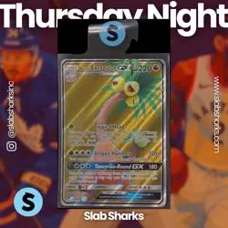 2017 POKEMON SUN & MOON CRIMSON INVASION #107/111 ALOLAN EXEGGUTOR GX FULL ART - Image 1