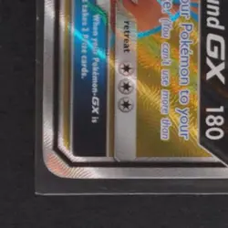 2017 POKEMON SUN & MOON CRIMSON INVASION #107/111 ALOLAN EXEGGUTOR GX FULL ART - Image 4