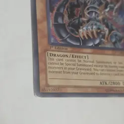 Yu-Gi-Oh! Dark Armed Dragon-PTDN Secret Rare 1st Edition HP - Image 3