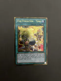 Fire Formation - Tenki - LP - PGLD-EN050 - Gold Rare - Unlimited - Yugioh! - Image 1