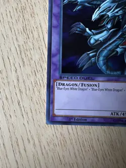 1x (LP) Blue-Eyes Ultimate Dragon - SBLS-EN012 - Ultra Rare - 1st Edition YuGiO - Image 2