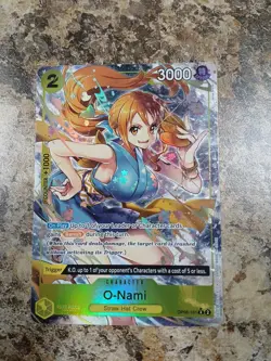 One Piece O-Nami SP Alternative Art Card OP06-101 English NM Condition - Image 1