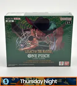 ONE PIECE TCG LEGACY OF THE MASTER OP-12 FOR ASIA SEALED BOOSTER BOX - Image 1