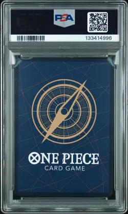 2025 ONE PIECE OP09-020 PRB02 COME WE'LL FIGHT YOU EVENT ALT ART SHANKS PSA 10 - Image 2