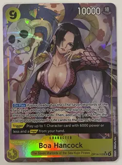 Boa Hancock - OP14-112 (Alternate Art) OP14-112 The Azure Sea's Seven Foil - Image 1