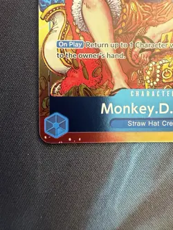 Monkey D. Luffy P-043 One Piece Convention EXCLUSIVE FOIL ENGLISH Gen Con Promo - Image 5