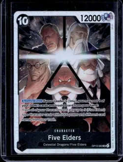 2025 One Piece Carrying On His Will Five Elders #OP13-082 - Image 1