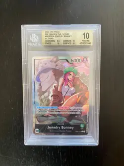 2024 ONE PIECE OP07-500 YEARS IN THE FUTURE #019 JEWELRY BONNEY ALT ART BGS 10 - Image 1