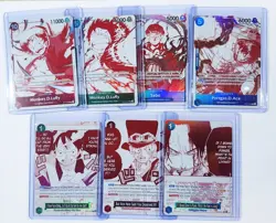 OP13 3rd Anniversary Treasure Campaign HOLO SET One Piece TCG English LOT X 7 🔥 - Image 1