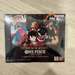 ONE PIECE EMPERORS of the NEW WORLD booster box 24 packs OP-09 English (sealed) - Image 1